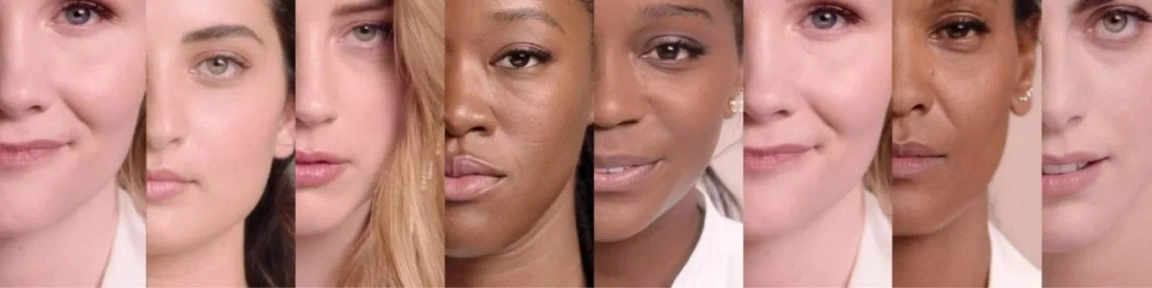 Women's faces
